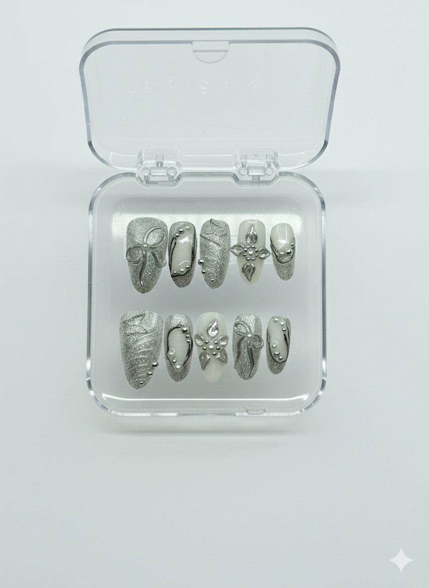 Silver Muse – Press On Premium