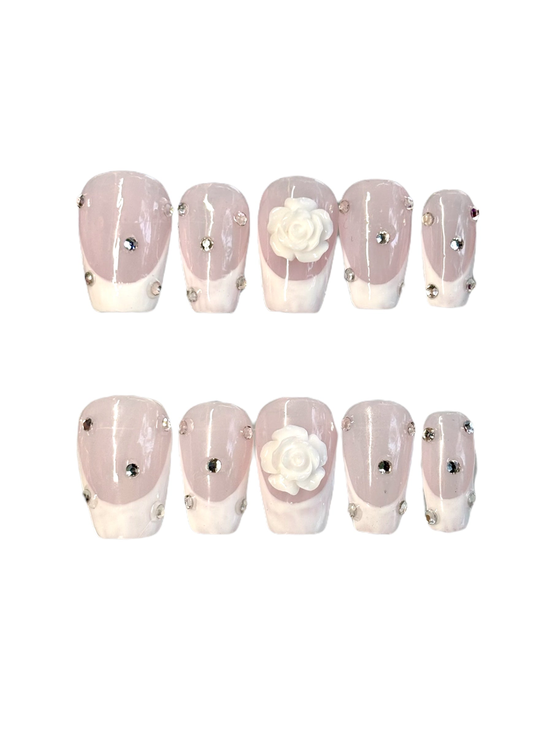 Pearl Blossom - Press on premium