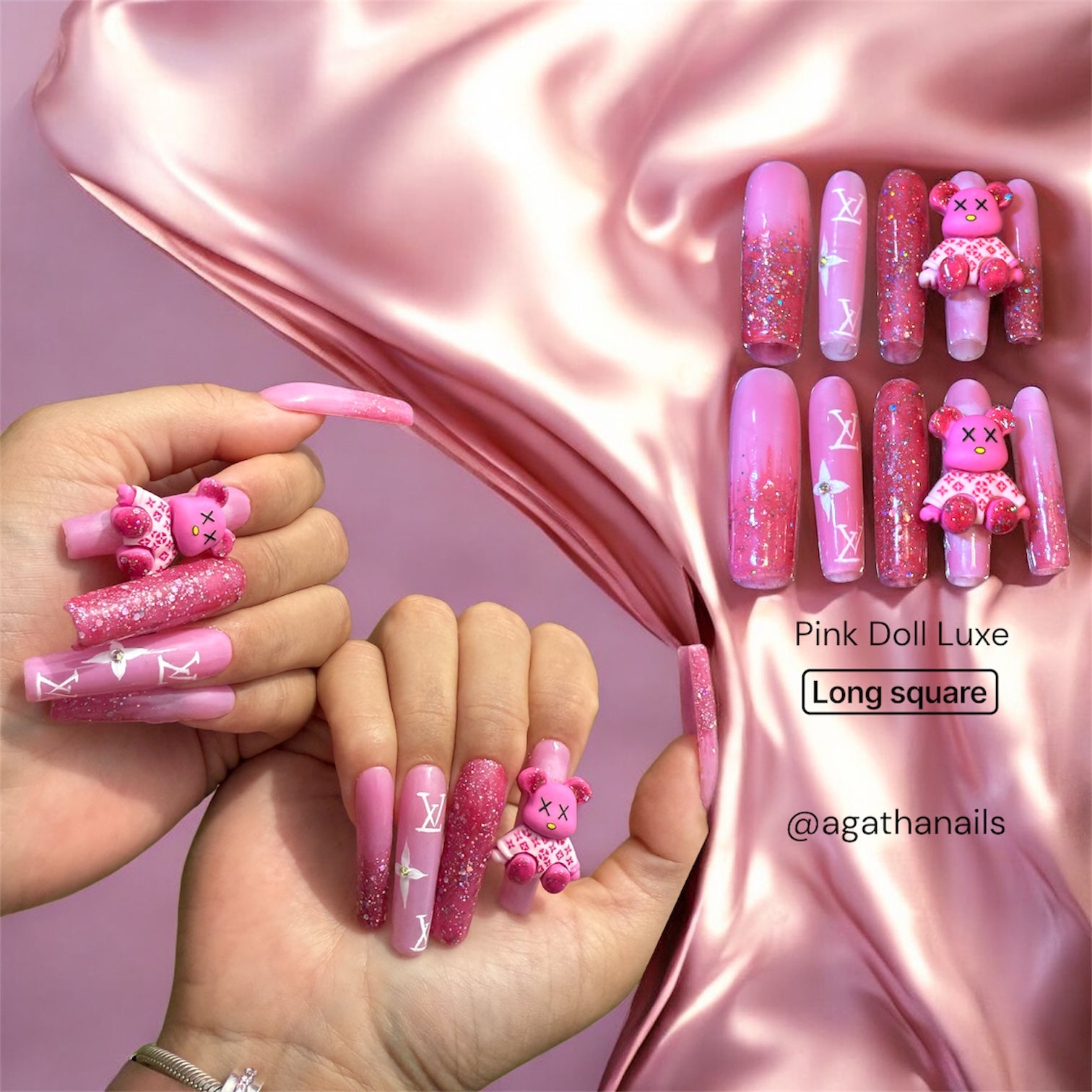 Pink Doll Luxe – Press On Premium